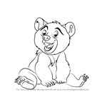 How to Draw Koda from Brother Bear