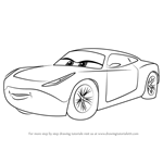 How to Draw Cruz Ramirez from Cars 3 printable step by step drawing ...