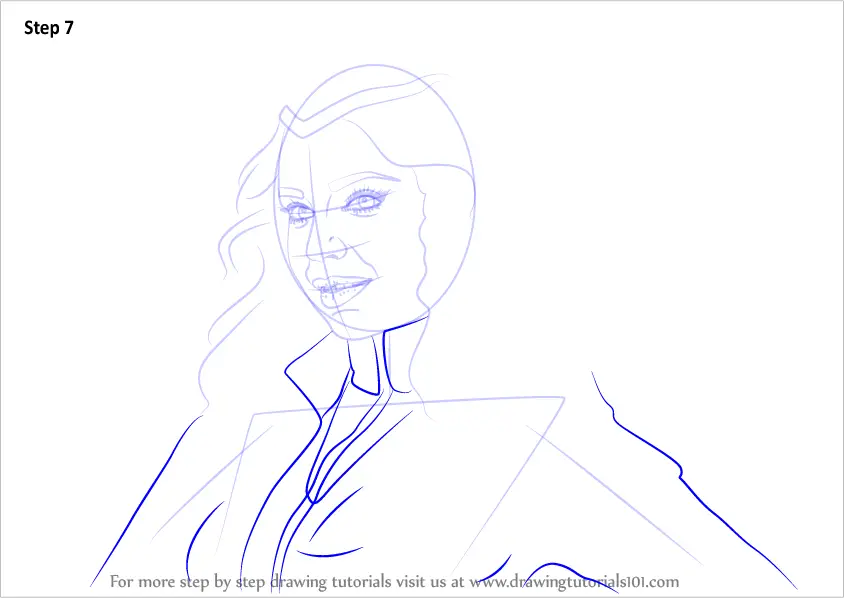 Learn How to Draw Evie from Descendants (Descendants) Step by Step