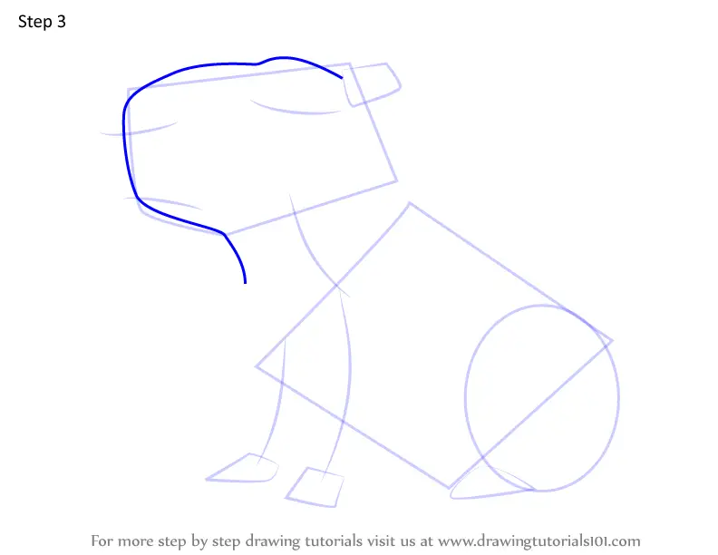 Step by Step How to Draw Chispi from Encanto : DrawingTutorials101.com