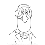 How to Draw Professor Hinkle from Frosty the Snowman