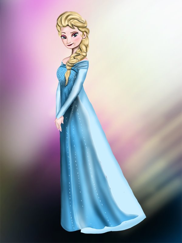 Learn How to Draw Elsa from Frozen Fever Frozen Fever Step by Step   Drawing Tutorials