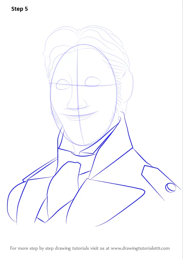 Learn How to Draw Prince Hans from Frozen (Frozen) Step by Step ...