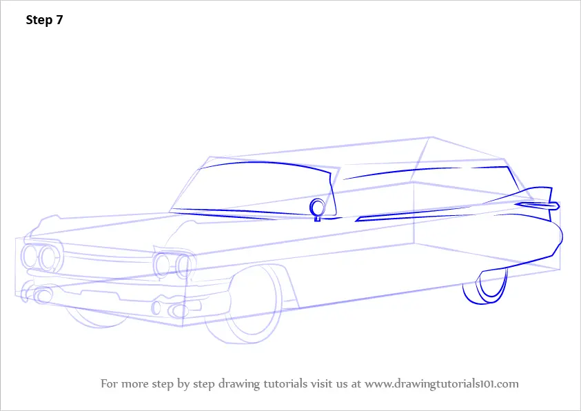 Download Step by Step How to Draw The Ghostbusters Car ...