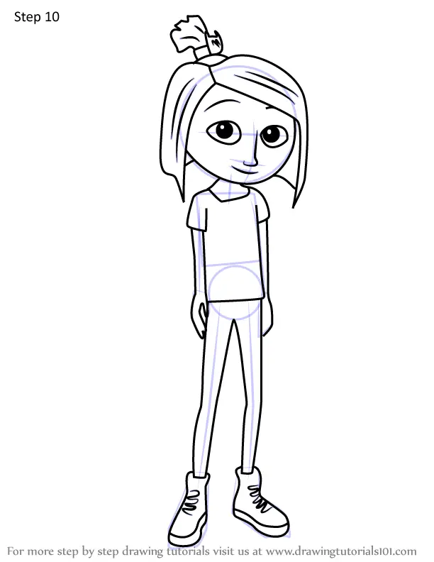 Learn How to Draw Chloe from Gnome Alone (Gnome Alone) Step by Step ...