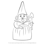 How to Draw Lady Bluebury from Gnomeo & Juliet