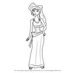 How to Draw Megara from Hercules