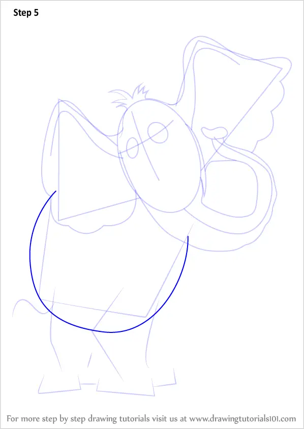 Learn How to Draw Horton the Elephant from Horton Hears a Who! (Horton