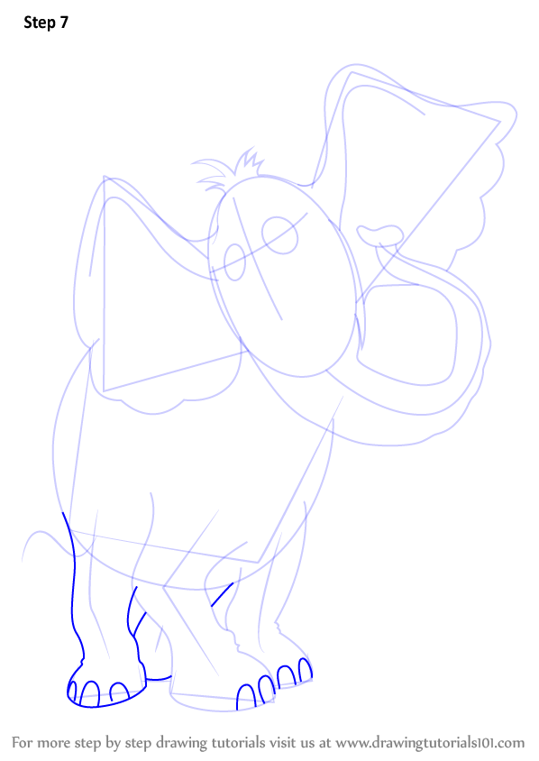 Learn How to Draw Horton the Elephant from Horton Hears a Who! (Horton Hears a Who!) Step by ...