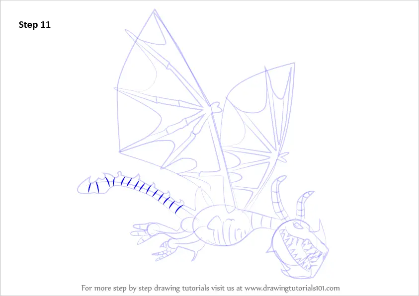 how to train your dragon boneknapper drawing