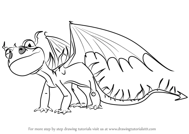 Learn How to Draw Terrible Terror from How to Train Your Dragon (How to ...