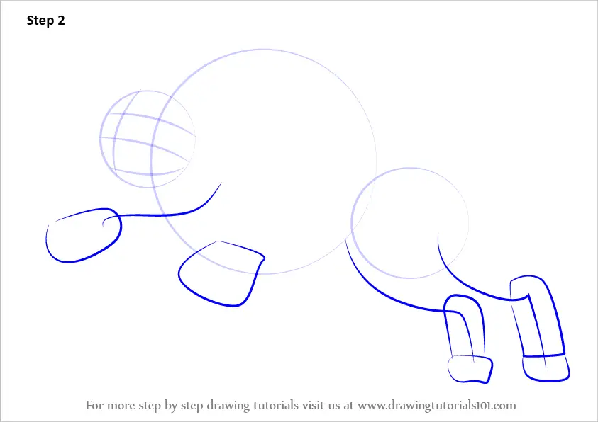 Learn How to Draw Lenny from Ice Age (Ice Age) Step by Step Drawing