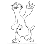 How to Draw Marshall from Ice Age