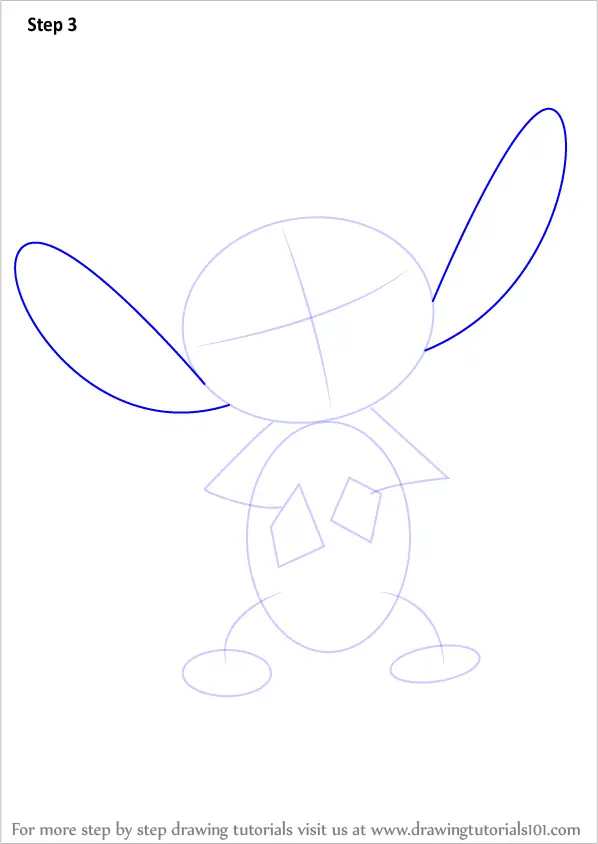 14. How to Draw Stitch from Lilo and Stitch. 