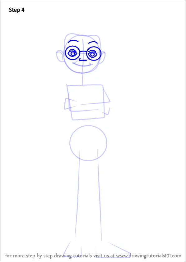 Learn How to Draw Lewis from Meet the Robinsons (Meet the