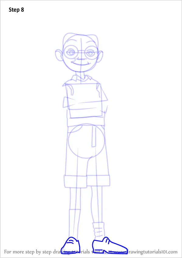 Learn How to Draw Lewis from Meet the Robinsons (Meet the