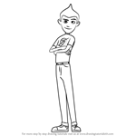 How to Draw Wilbur Robinson from Meet the Robinsons