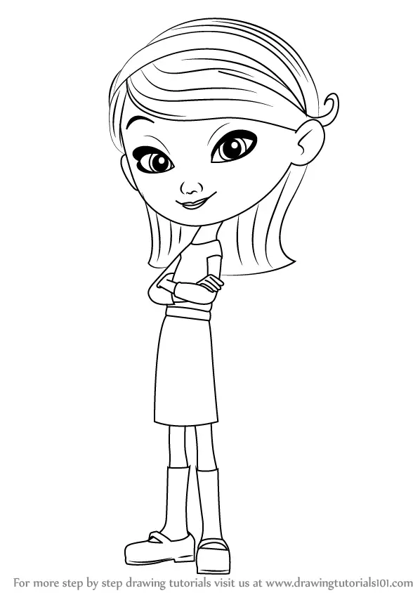 Learn How to Draw Penny Peterson from Mr. Peabody & Sherman (Mr ...