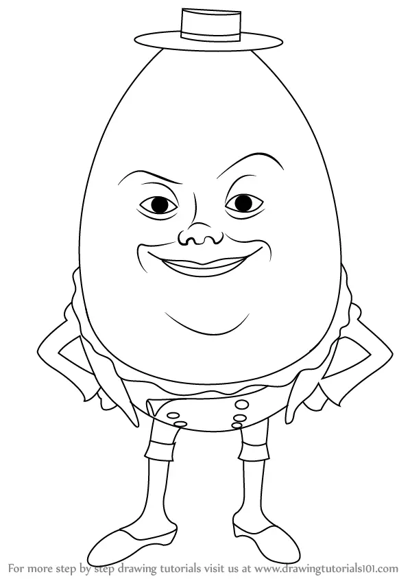 free humpty dumpty color pages puss in boots