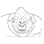 How to Draw Big Daddy from Sing
