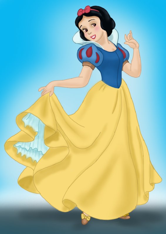 Learn How to Draw Snow White Princess from Snow White and the Seven