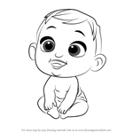 How to Draw The Baby from Storks