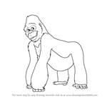 How to Draw Kala from Tarzan