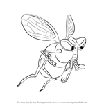 How to Draw Fly from The Ant Bully