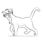 How to Draw Thomas O'Malley from The Aristocats