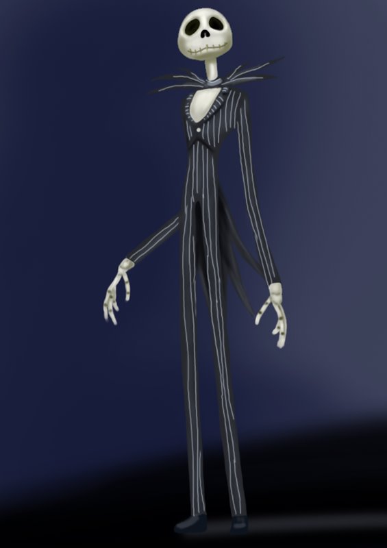 Learn How to Draw Jack Skellington from The Nightmare Before Christmas