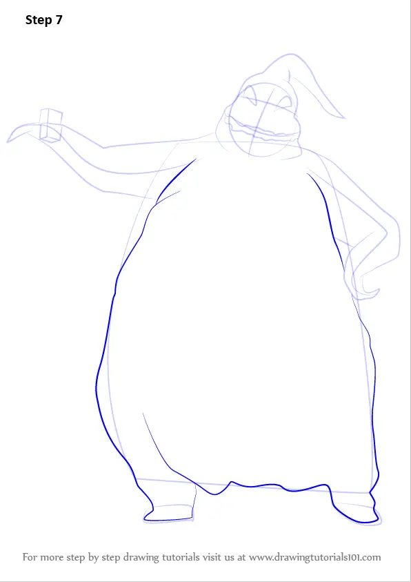 Learn How to Draw Oogie Boogie from The Nightmare Before Christmas (The