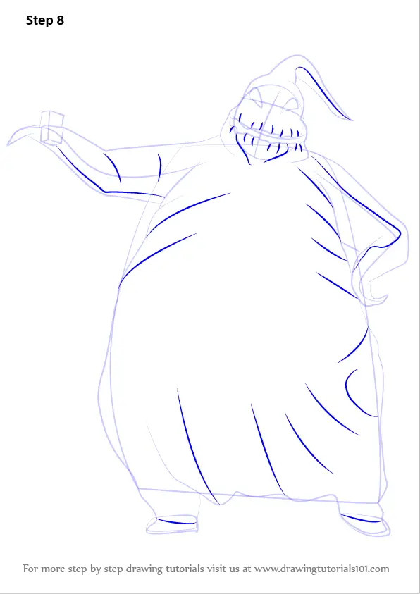 Learn How to Draw Oogie Boogie from The Nightmare Before Christmas (The