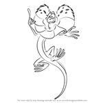 How to Draw Frank from The Rescuers Down Under