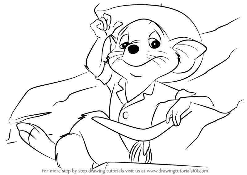 Learn How to Draw Jake from The Rescuers Down Under (The Rescuers Down ...