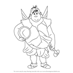 How to Draw Clank Fairy from Tinker Bell