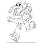 How to Draw Buzz Lightyear from Toy Story