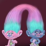 How to Draw Satin and Chenille from Trolls