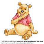 How to Draw Pooh the Bear from Winnie the Pooh