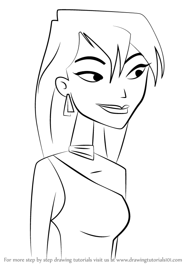 Learn How to Draw Melinda Wilson from 6teen (6teen) Step by Step