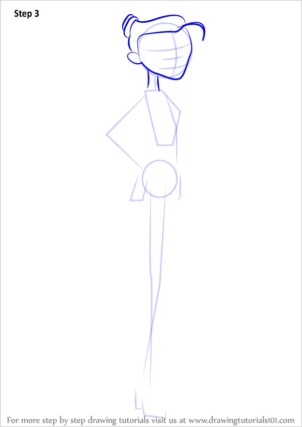 Learn How to Draw Tricia Holmes from 6teen (6teen) Step by Step ...