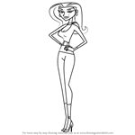 How to Draw Yummy Mummy from 6teen