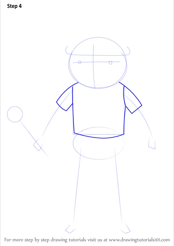 Step by Step How to Draw King of Ooo from Adventure Time