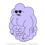 How to Draw Ripped Lumpy from Adventure Time