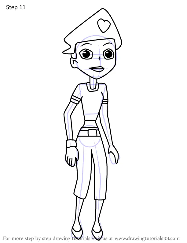 Learn How to Draw Carol St. Carmine from American Dragon Jake Long ...