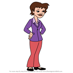 How to Draw Ms. McGuire from American Dragon Jake Long