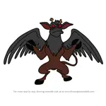 How to Draw The Jersey Devil from American Dragon Jake Long