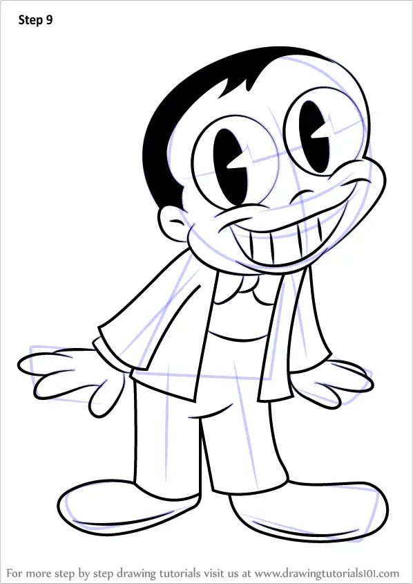 Step by Step How to Draw Buddy from Animaniacs