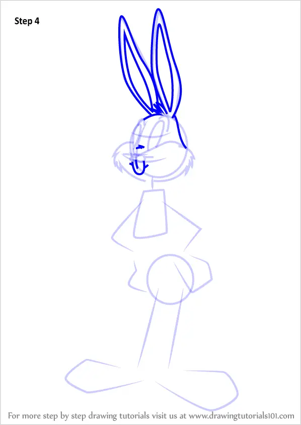 Learn How to Draw Bugs Bunny from Animaniacs (Animaniacs) Step by Step