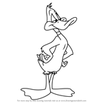 How to Draw Daffy Duck from Animaniacs