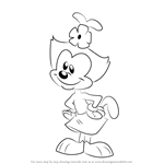 How to Draw Dot from Animaniacs
